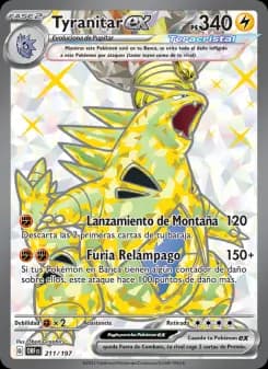 Tyranitar ex, Llamas Obsidianas 211