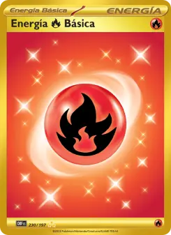 Energía Fire Básica, Llamas Obsidianas 230