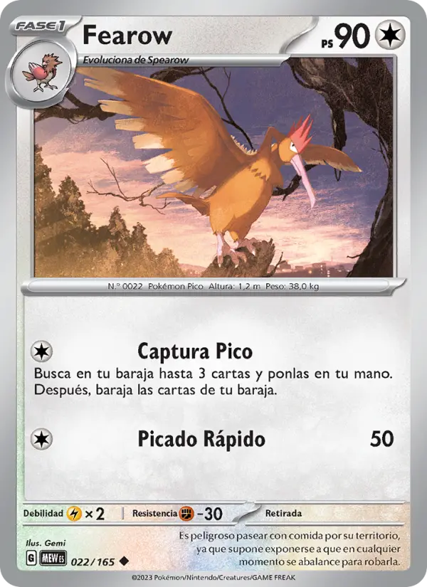 Fearow, 151 022