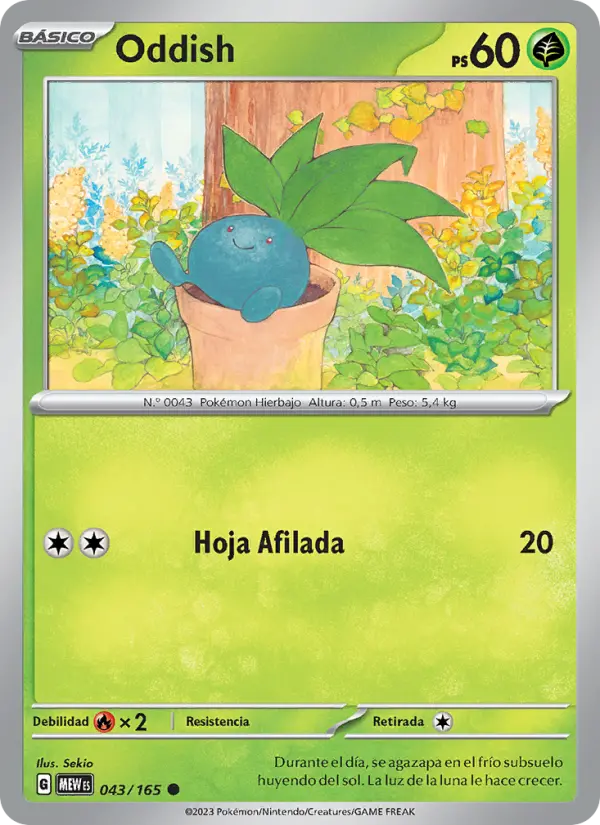 Oddish, 151 043