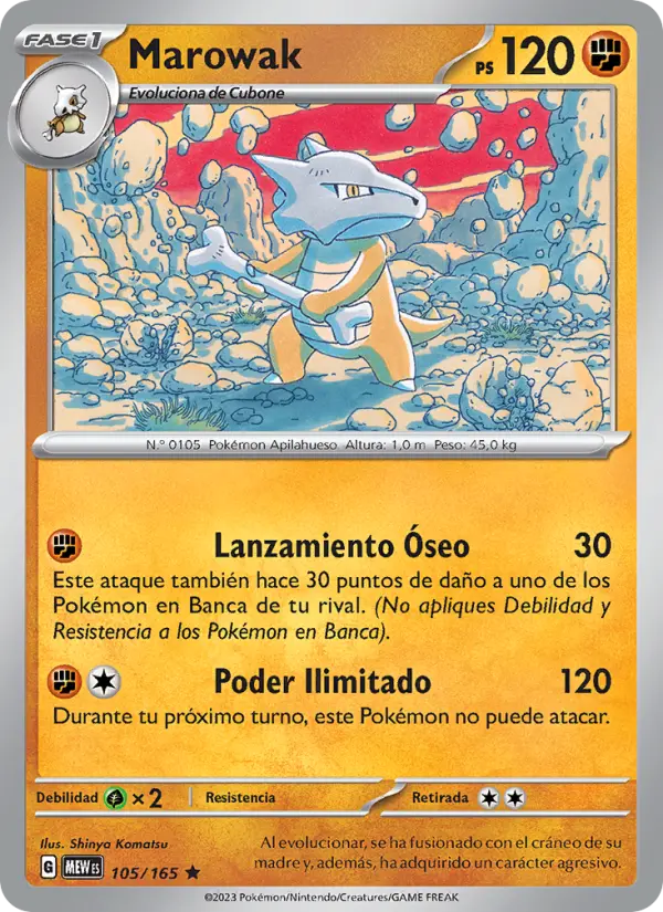 Marowak, 151 105