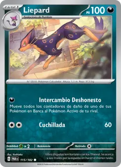 Liepard, Brecha Paradójica 115