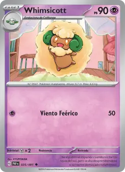Whimsicott, Destinos de Paldea 035
