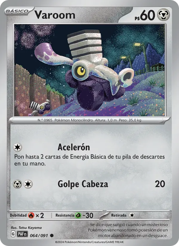 Varoom, Destinos de Paldea 064
