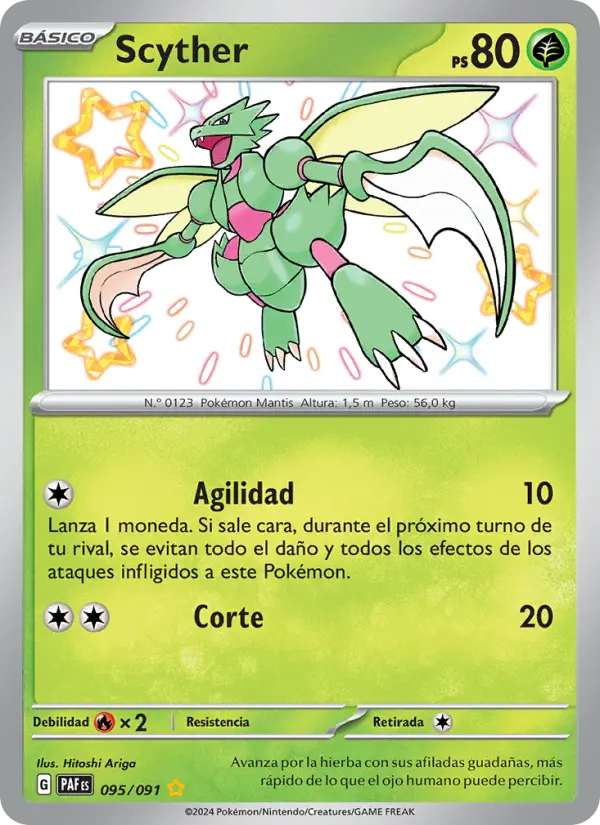 Scyther, Destinos de Paldea 095