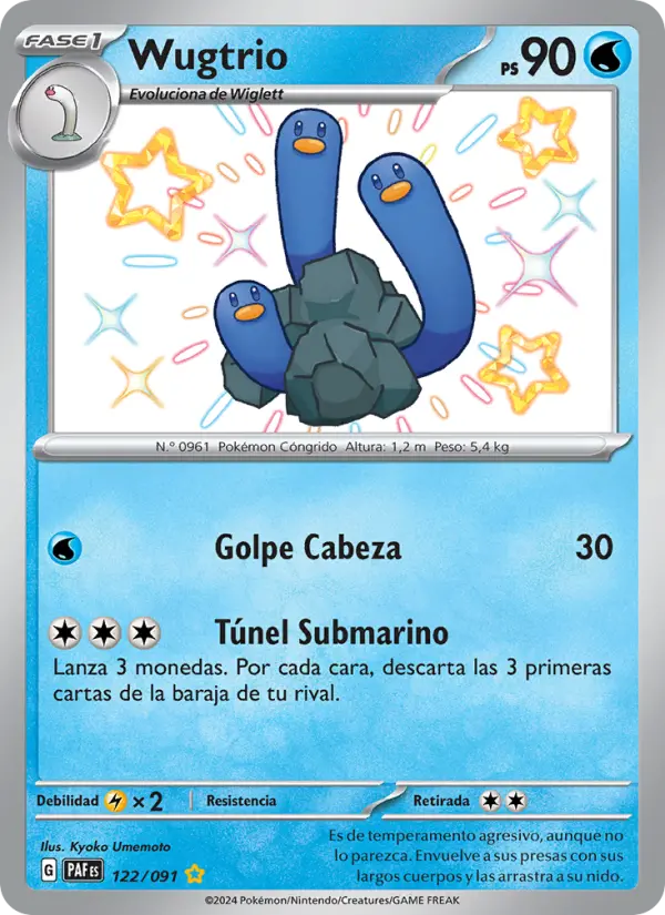 Wugtrio, Destinos de Paldea 122