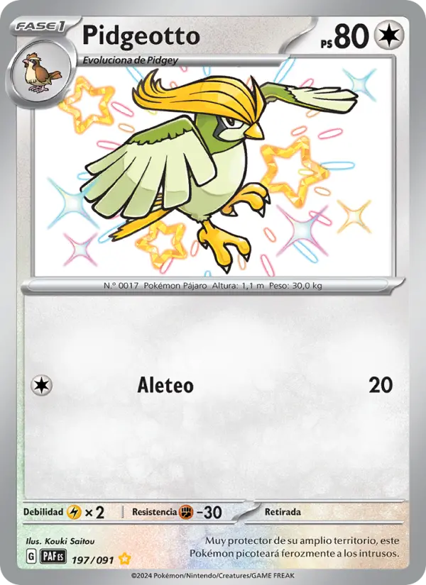 Pidgeotto, Destinos de Paldea 197