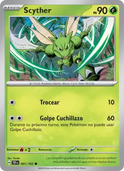 Scyther, Fuerzas Temporales 001