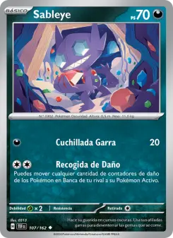 Sableye, Fuerzas Temporales 107