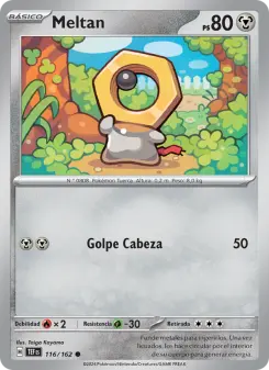 Meltan, Fuerzas Temporales 116