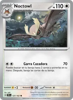 Noctowl, Fuerzas Temporales 127