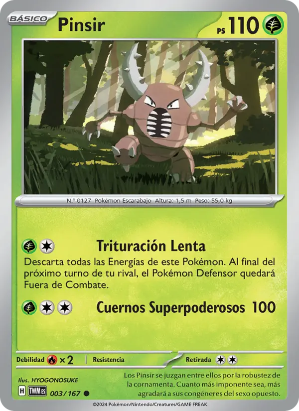 Pinsir, Mascarada Crepuscular 003