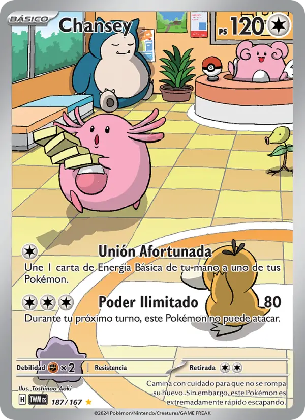 Chansey, Mascarada Crepuscular 187