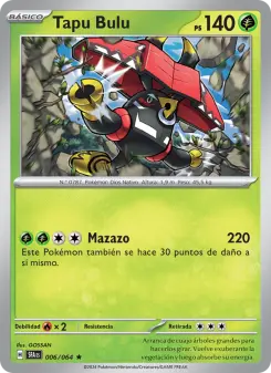 Tapu Bulu, Fabula Sombría 006