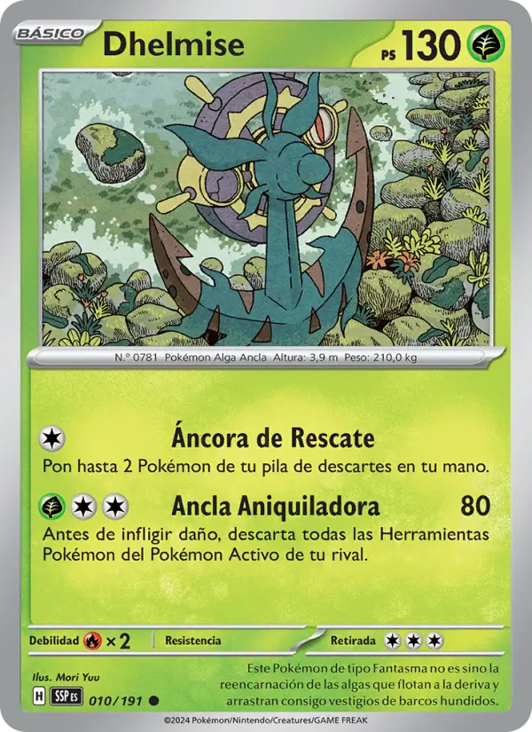 Dhelmise, Chispas Fulgurantes 010