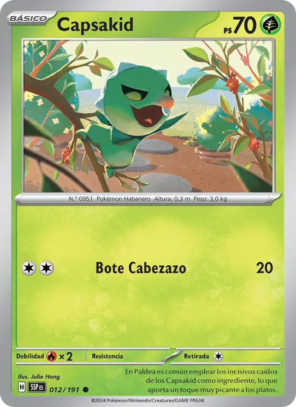 Capsakid, Chispas Fulgurantes 012