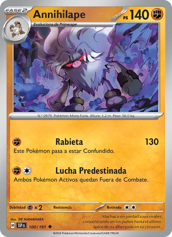 Annihilape, Chispas Fulgurantes 100