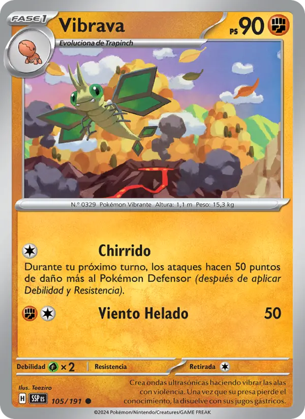 Vibrava, Chispas Fulgurantes 105