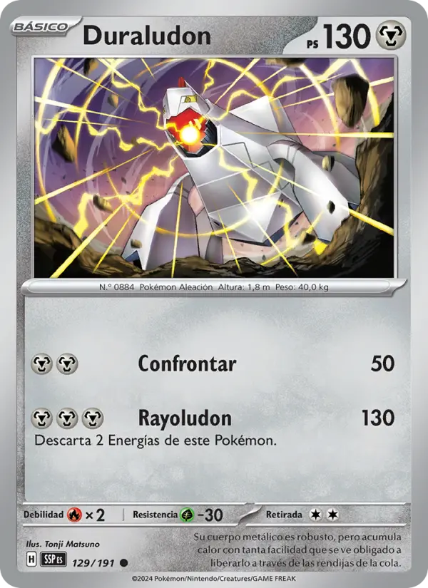 Duraludon, Chispas Fulgurantes 129