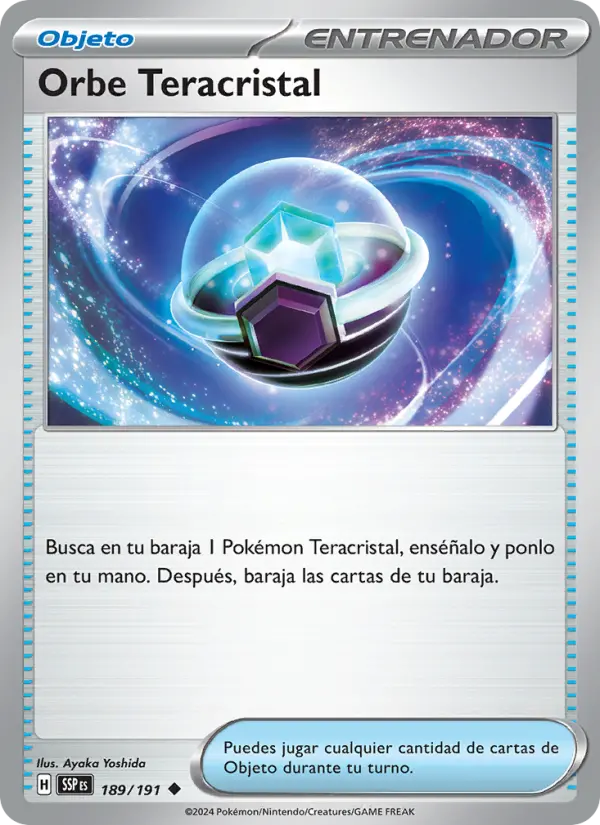 Orbe Teracristal, Chispas Fulgurantes 189