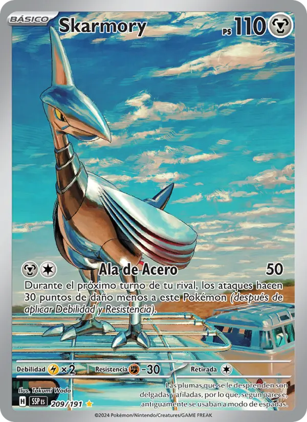Skarmory, Chispas Fulgurantes 209