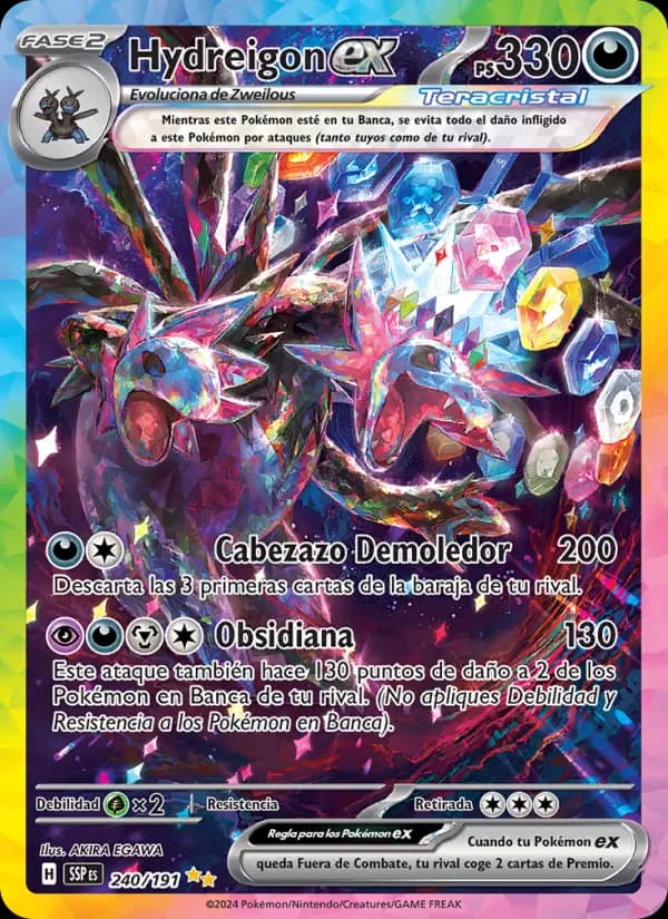 Hydreigon ex, Chispas Fulgurantes 240