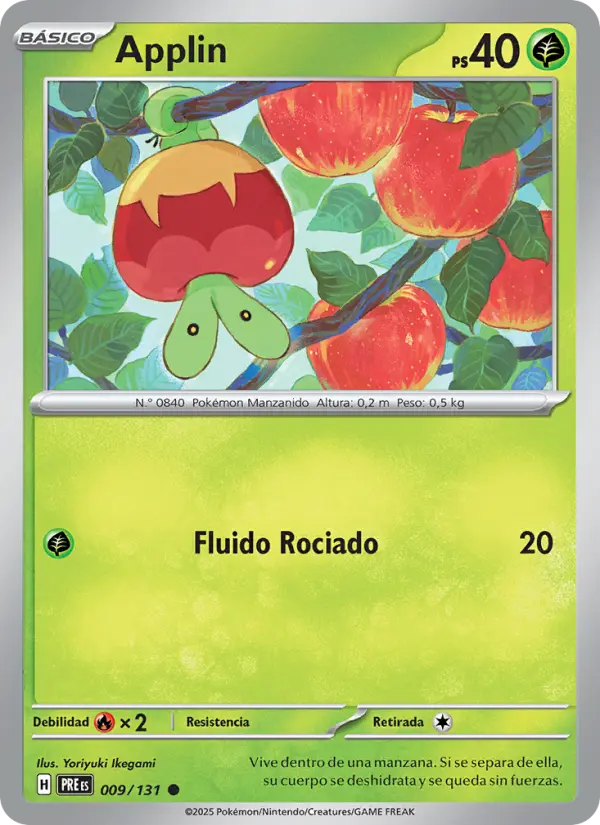 Applin, Evoluciones Prismáticas 009