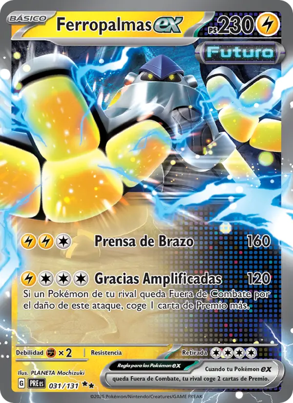 Ferropalmas ex, Evoluciones Prismáticas 031