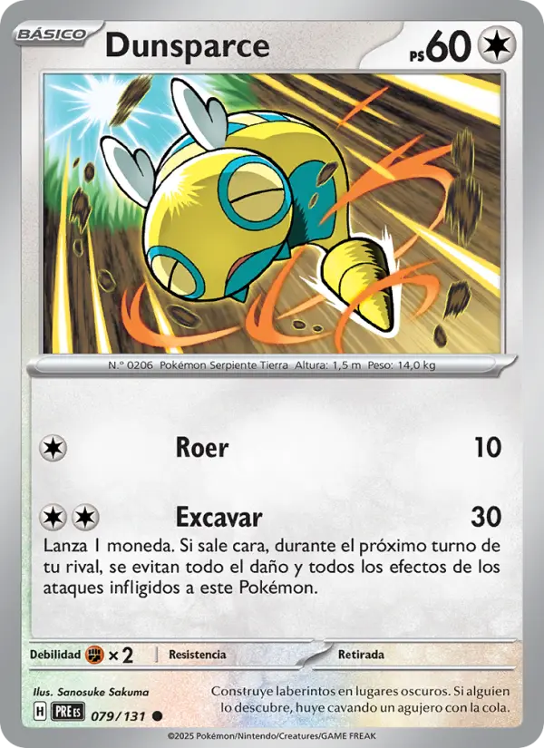 Dunsparce, Evoluciones Prismáticas 079