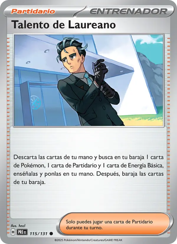 Talento de Laureano, Evoluciones Prismáticas 115