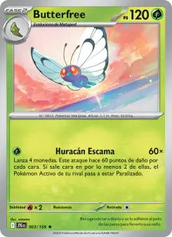 Butterfree, Juntos de Aventuras 003
