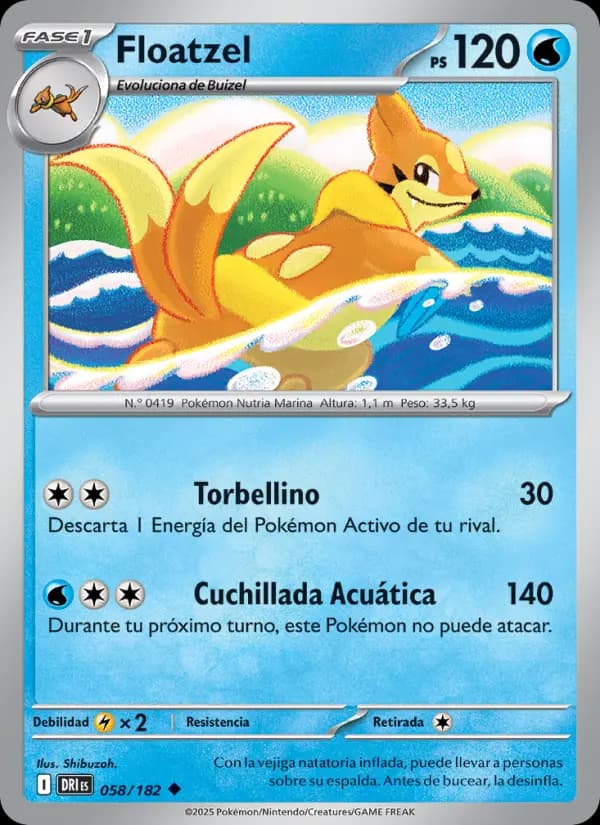 Floatzel, Rivales Predestinados 058