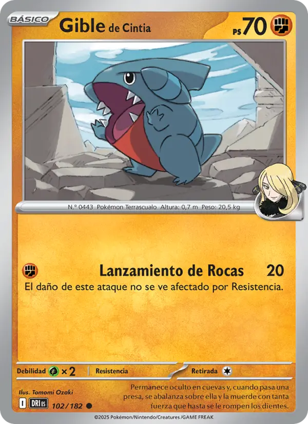 Gible de Cintia, Rivales Predestinados 102