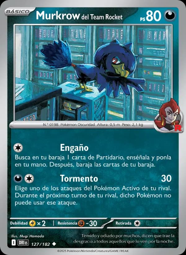 Murkrow del Team Rocket, Rivales Predestinados 127