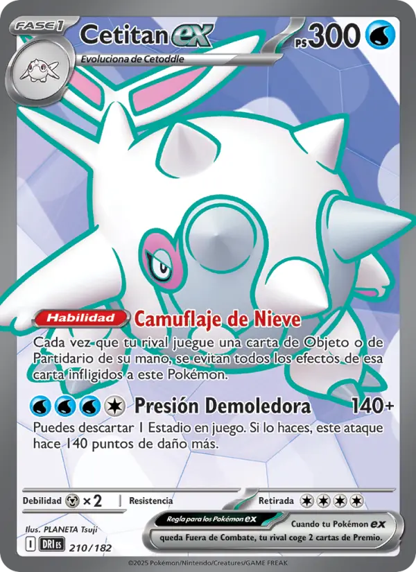 Cetitan ex, Rivales Predestinados 210