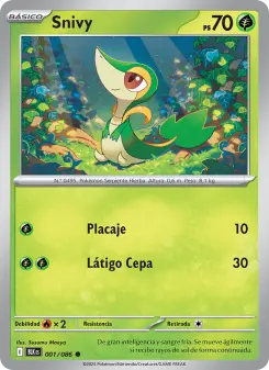 Snivy, Fulgor Negro 001
