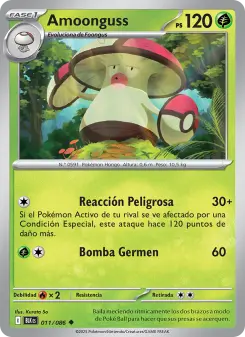 Amoonguss, Fulgor Negro 011