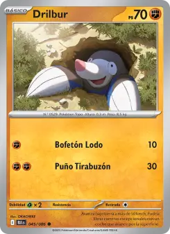 Drilbur, Fulgor Negro 045