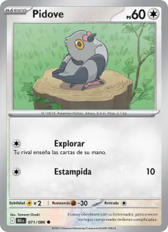 Pidove, Fulgor Negro 071