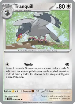 Tranquill, Fulgor Negro 072