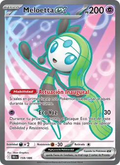 Meloetta ex, Fulgor Negro 159