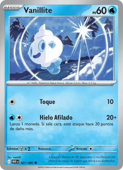 Vanillite, Llama Blanca 027