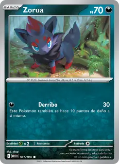 Zorua, Llama Blanca 061