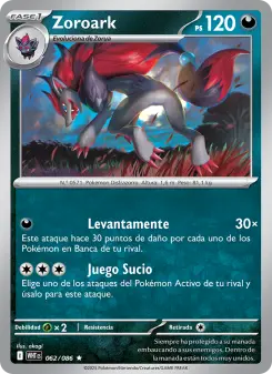 Zoroark, Llama Blanca 062