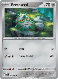 Ferroseed, Llama Blanca 068