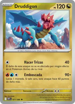 Druddigon, Llama Blanca 071
