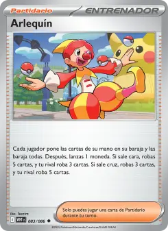 Arlequín, Llama Blanca 083