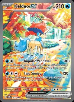 Keldeo ex, Llama Blanca 167