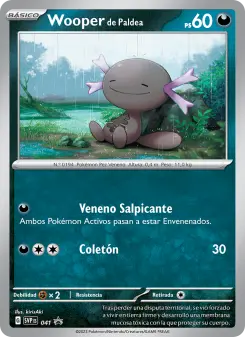 Wooper de Paldea, SVP Black Star Promos 041