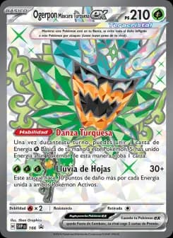 Ogerpon Máscara Turquesa ex, SVP Black Star Promos 166